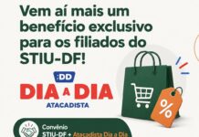 Alimentação de qualidade também é direito: STIU-DF firma convênio com a Atacadista Dia a Dia para fortalecer o orçamento das famílias eletricitárias