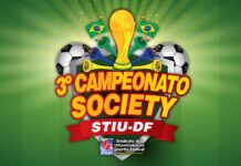 Terceira edição do Campeonato Society do STIU-DF começa neste domingo (19) com 10 equipes