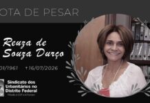 Nota de pesar pelo falecimento da professora Reuza Durço