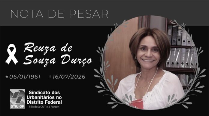 Nota de pesar pelo falecimento da professora Reuza Durço