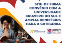 Educação: STIU-DF firma convênio com a Universidade Cruzeiro do Sul e amplia benefícios para a categoria